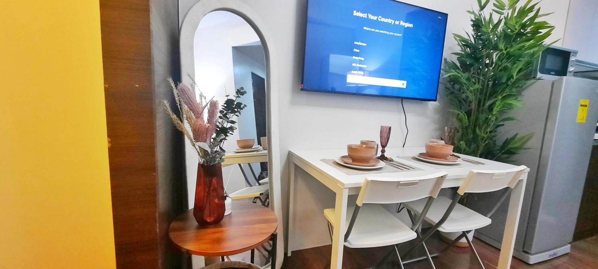 Stylish&Comfort Unit With Balcony In Air Makati 마카티 외부 사진